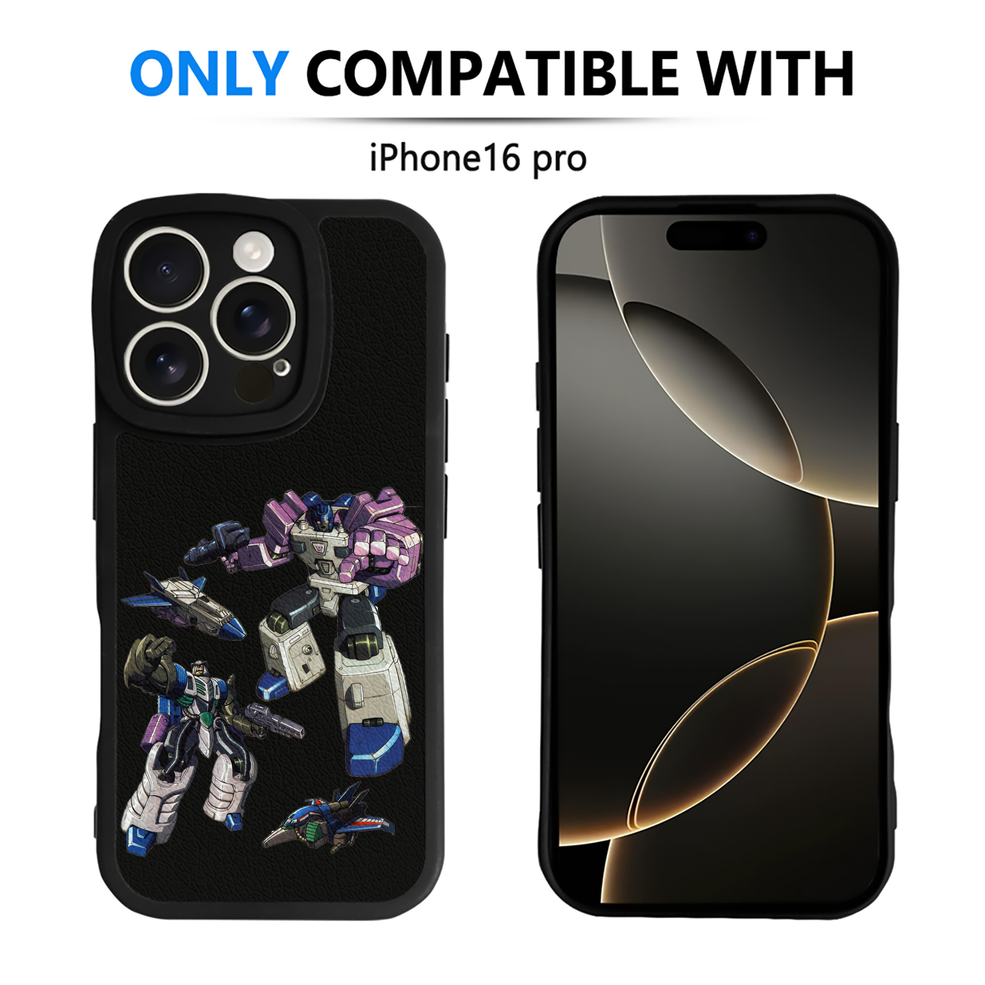 （画像用）  【iPhone 16シリーズ対応】シリコンスマホケース（レザー調） 材質：シリコン